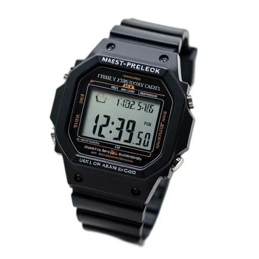 cyberpunk, black, digital, casio transparent PNG cut-out