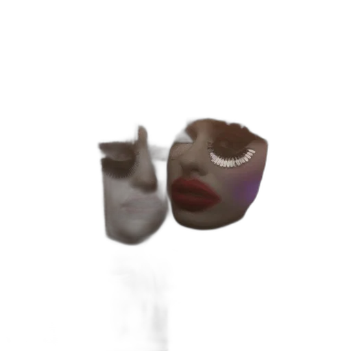 mask, face, crown, shoes transparent PNG cut-out