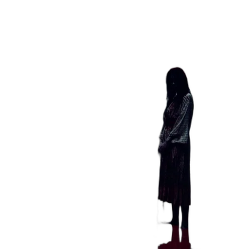 dress, shoes, jacket, staff transparent PNG cut-out