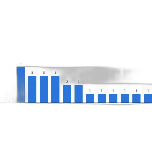 blue, bar, chart, showing transparent PNG cut-out