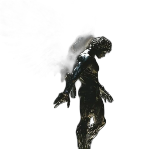 robot, creature, dress, weapon transparent PNG cut-out