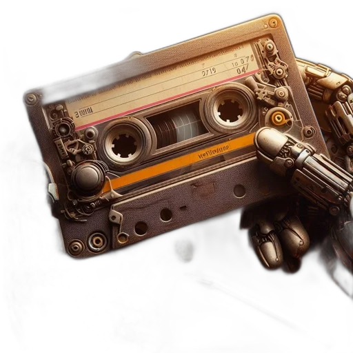 weapon, robot, concept art, 3d render transparent PNG cut-out