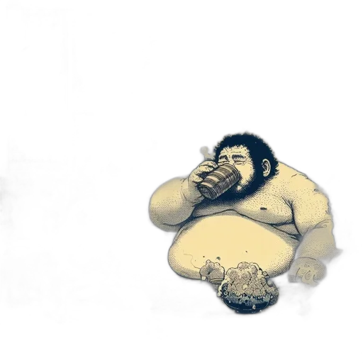 creature, animal, hair, mask transparent PNG cut-out