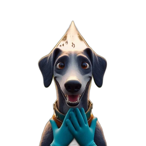 staff, crown, animal, hat transparent PNG cut-out