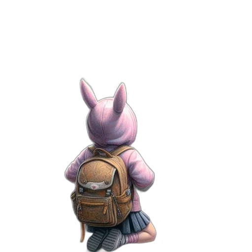 jacket, staff, robot, animal transparent PNG cut-out