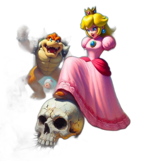 crown, dress, weapon, concept art transparent PNG cut-out
