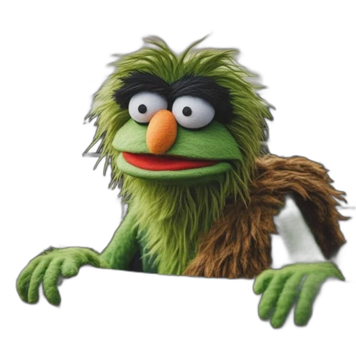 staff, animal, creature, 3d render transparent PNG cut-out
