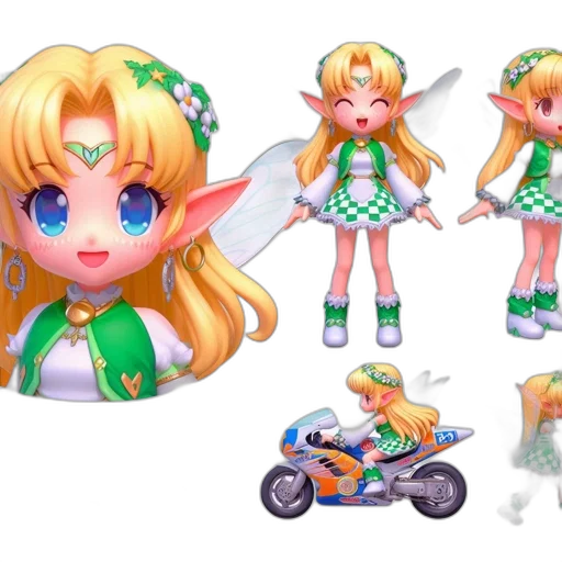 concept art, 3d render, fantasy art, pixel art transparent PNG cut-out