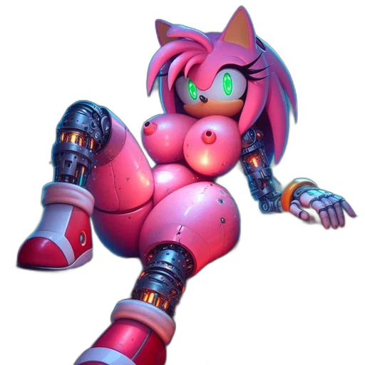 robot, weapon, concept art, 3d render transparent PNG cut-out