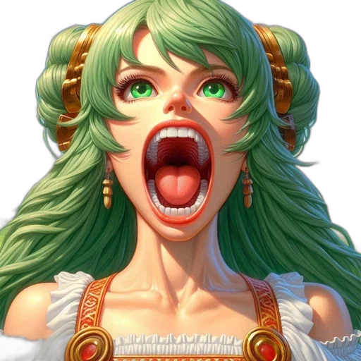 face, fantasy art, concept art, anime transparent PNG cut-out