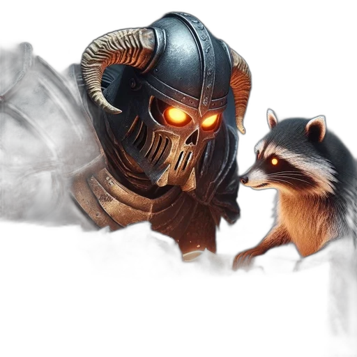 mask, concept art, fantasy art, comic book art transparent PNG cut-out