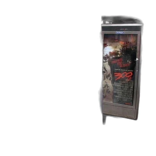 robot, staff, cyberpunk, 3d render transparent PNG cut-out