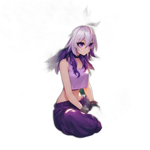 dragon, creature, staff, dress transparent PNG cut-out
