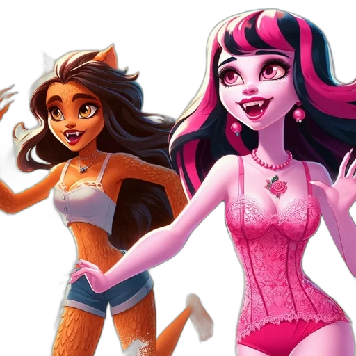 concept art, comic book art, fantasy art, cartoon transparent PNG cut-out