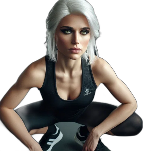 jacket, face, concept art, cyberpunk transparent PNG cut-out