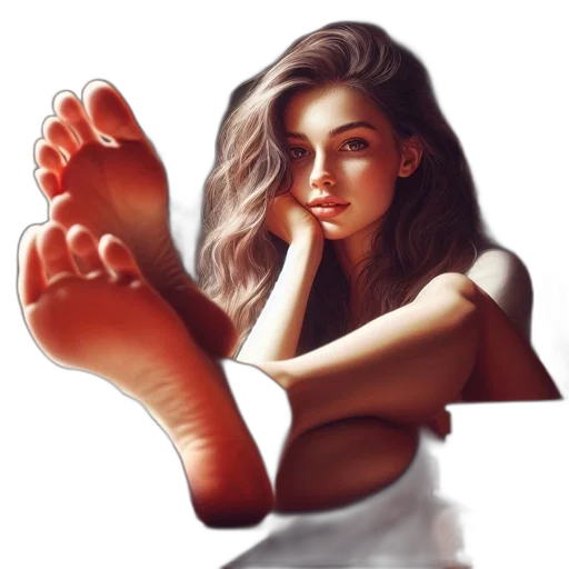 shoes, face, jewelry, dress transparent PNG cut-out
