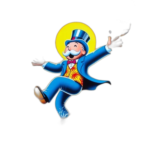 staff, 3d render, cartoon, joyful transparent PNG cut-out