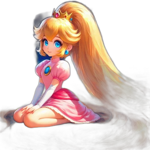 dress, crown, staff, concept art transparent PNG cut-out