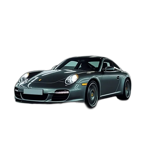 car, photorealistic, 3d render, concept art transparent PNG cut-out