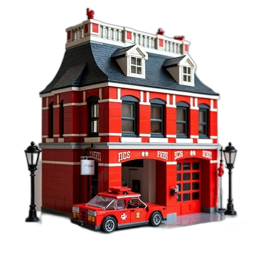 building, car, 3d render, concept art transparent PNG cut-out