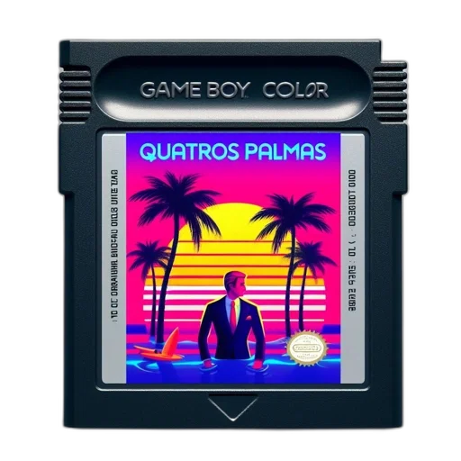 vaporwave, cyberpunk, pixel art, concept art transparent PNG cut-out