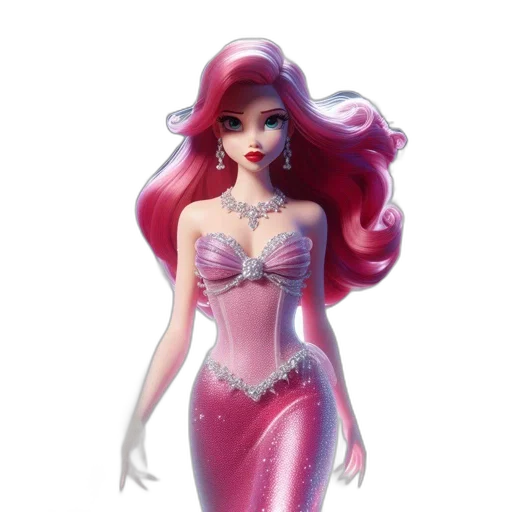 dress, concept art, fantasy art, 3d render transparent PNG cut-out