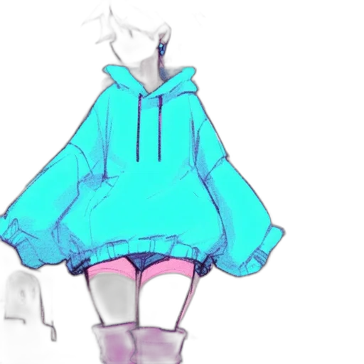 jacket, dress, robot, creature transparent PNG cut-out