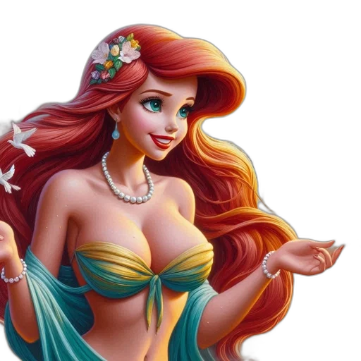 jewelry, fantasy art, photorealistic, cartoon transparent PNG cut-out