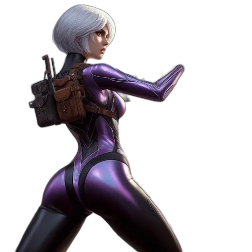 weapon, robot, jacket, concept art transparent PNG cut-out