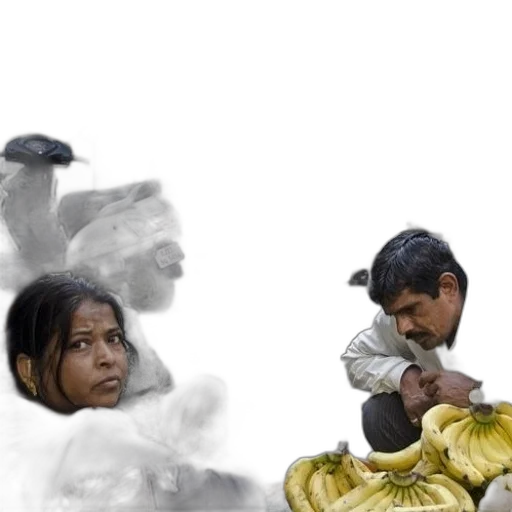 shoes, mask, weapon, face transparent PNG cut-out