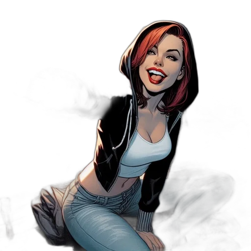 comic book art, cartoon, concept art, fantasy art transparent PNG cut-out