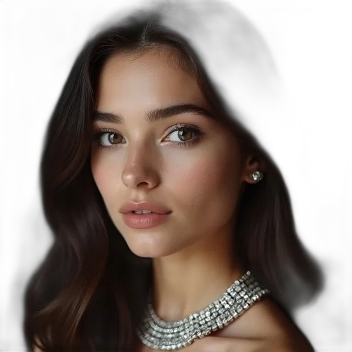 jewelry, face, crown, dress transparent PNG cut-out