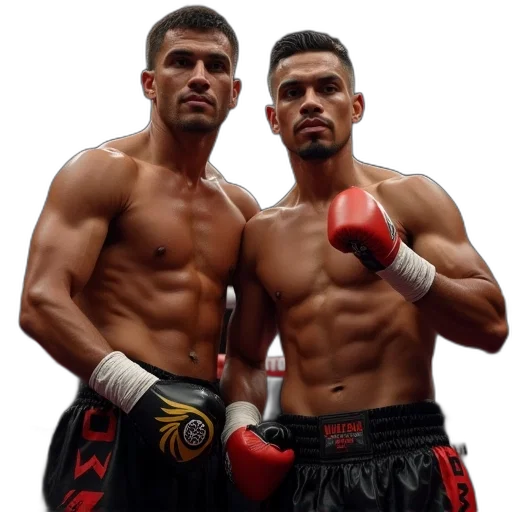 photorealistic, team, boxing, event transparent PNG cut-out