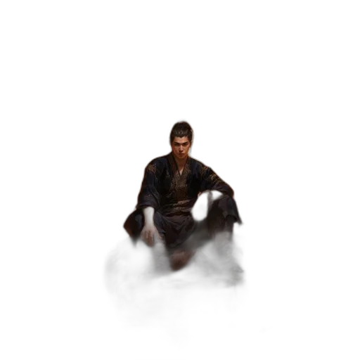 dragon, jacket, creature, sword transparent PNG cut-out