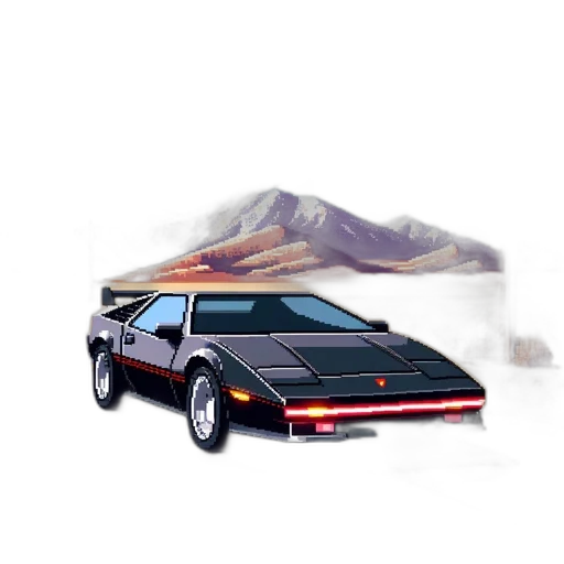 car, robot, jacket, weapon transparent PNG cut-out