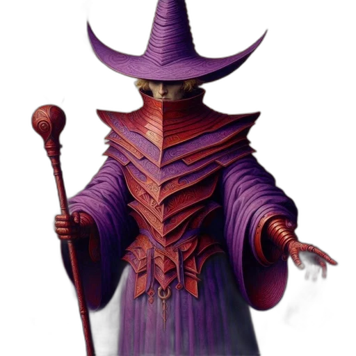 staff, hat, mask, creature transparent PNG cut-out