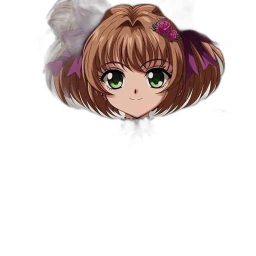 crown, face, hair, hat transparent PNG cut-out