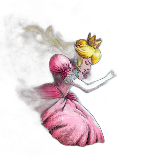 dress, crown, staff, jewelry transparent PNG cut-out