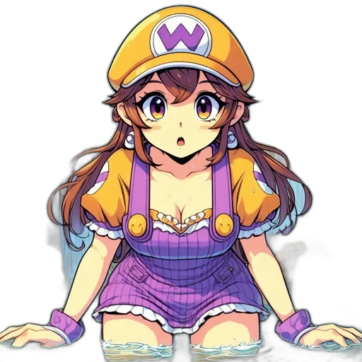 dress, hat, crown, weapon transparent PNG cut-out