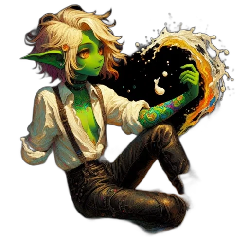 dragon, staff, creature, mask transparent PNG cut-out
