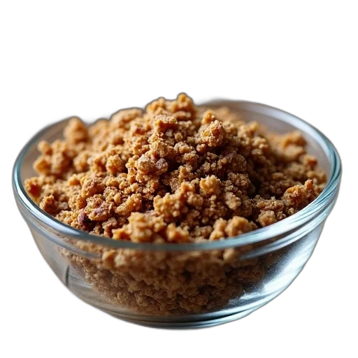 food, pile, dried, crumbled transparent PNG cut-out