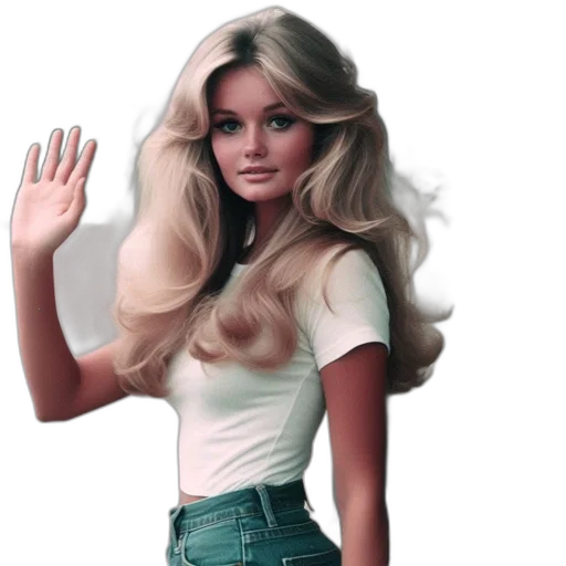 hair, dress, photorealistic, 3d render transparent PNG cut-out