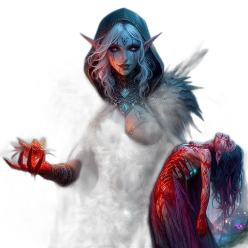 creature, fantasy art, concept art, comic book art transparent PNG cut-out
