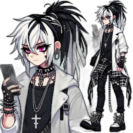 jacket, cyberpunk, cartoon, concept art transparent PNG cut-out