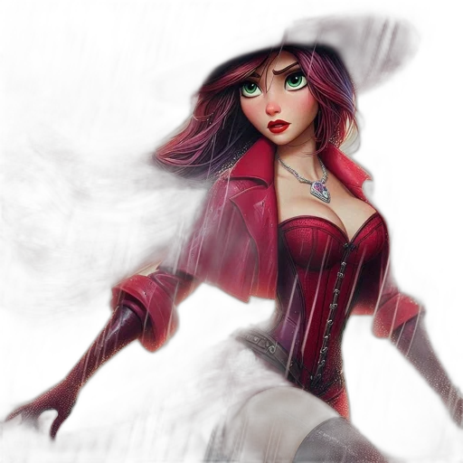fantasy art, concept art, comic book art, cartoon transparent PNG cut-out