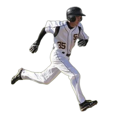 3d render, photorealistic, baseball, player transparent PNG cut-out
