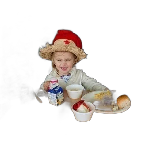 hat, food, shoes, furniture transparent PNG cut-out