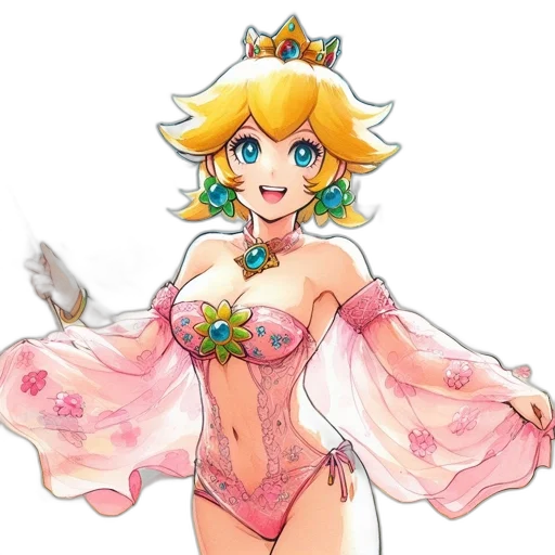 dress, crown, weapon, concept art transparent PNG cut-out