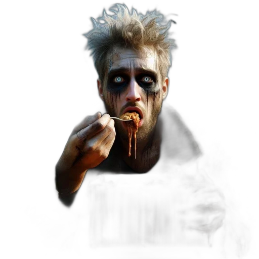 food, face, creature, concept art transparent PNG cut-out
