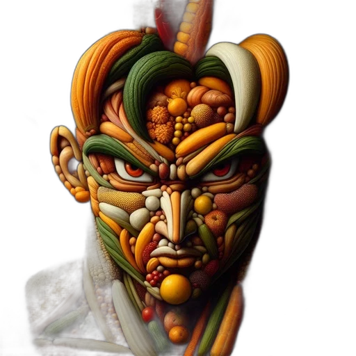 mask, face, staff, crown transparent PNG cut-out